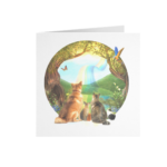 Rainbow Bridge Sympathy Cards (25 Pack)